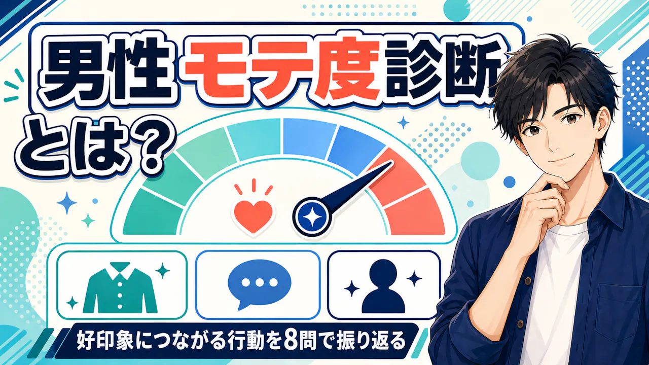 男のモテ度診断とは？