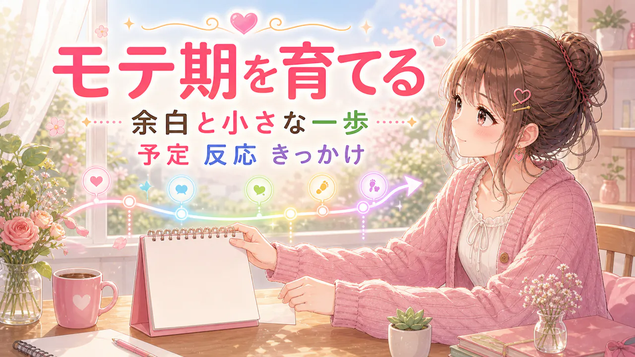モテ期を引き寄せるコツ