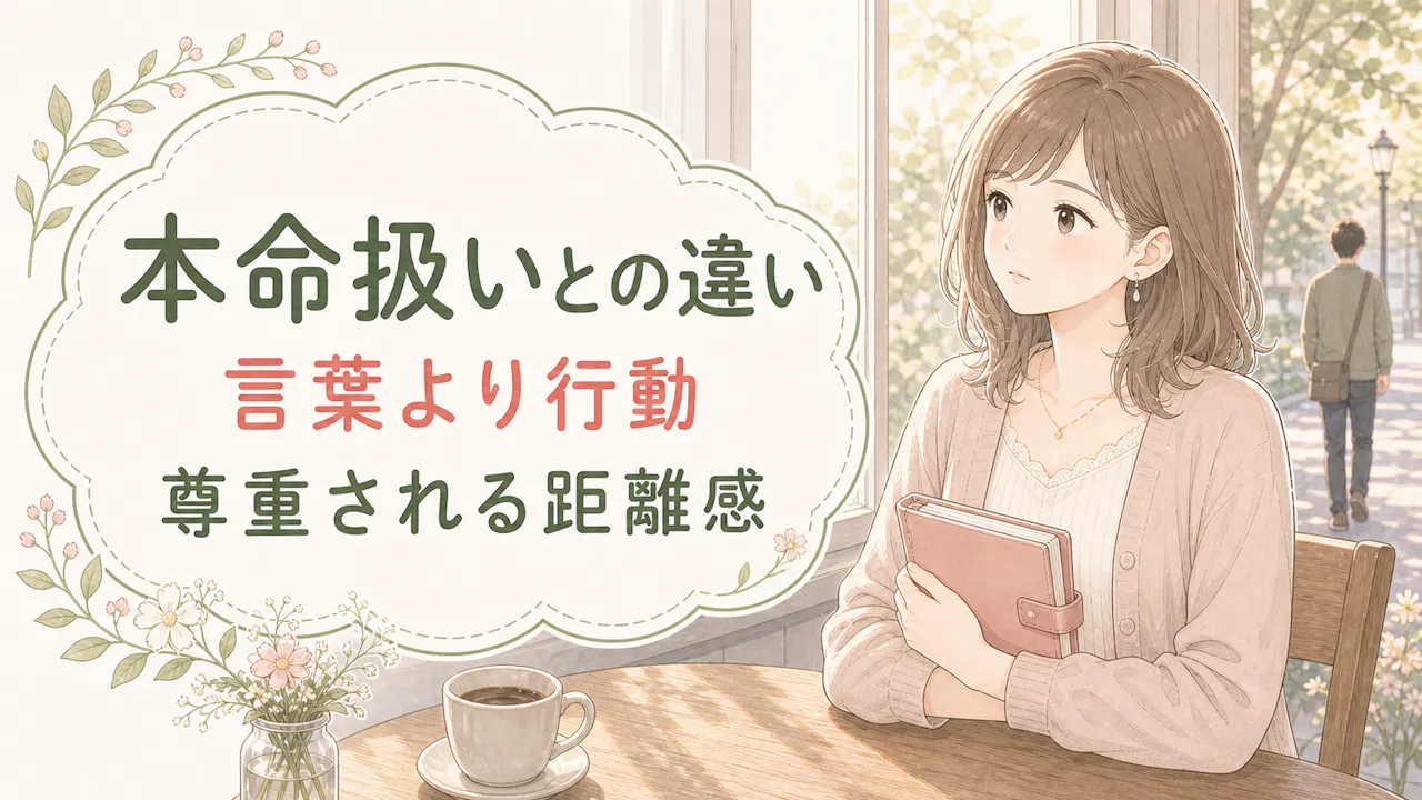 本命扱いとの違い