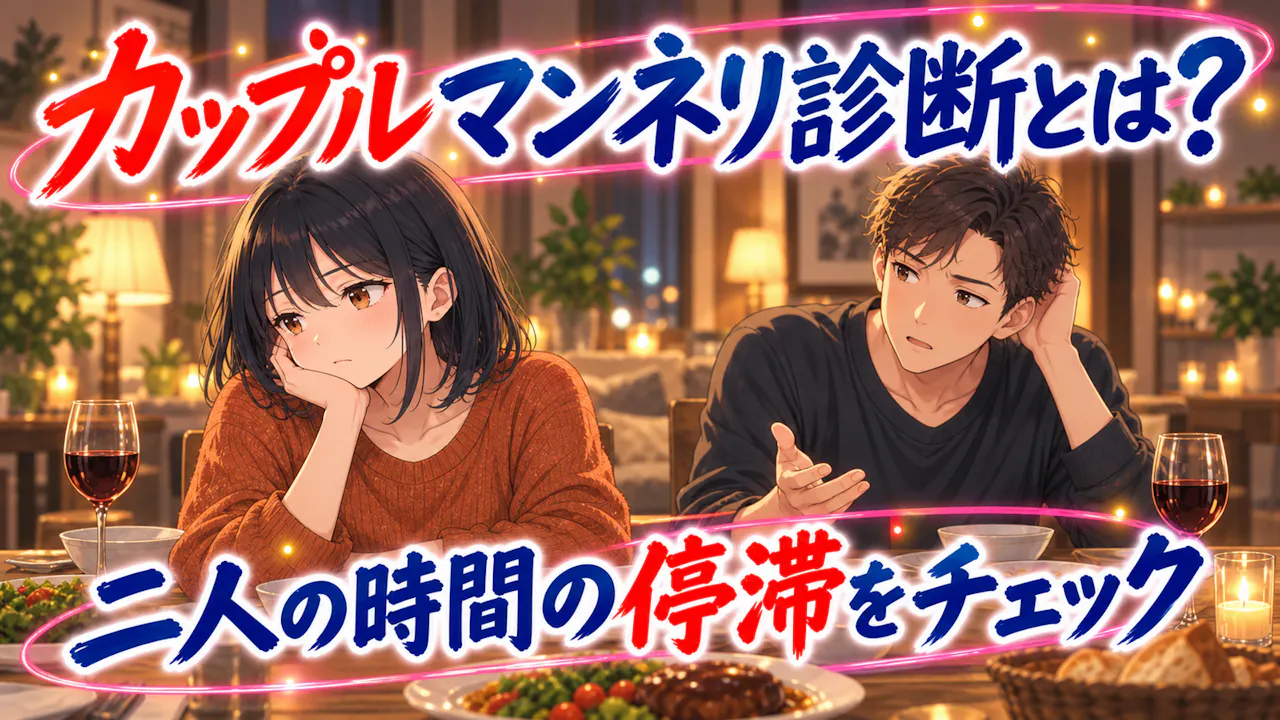 カップルマンネリ診断とは？