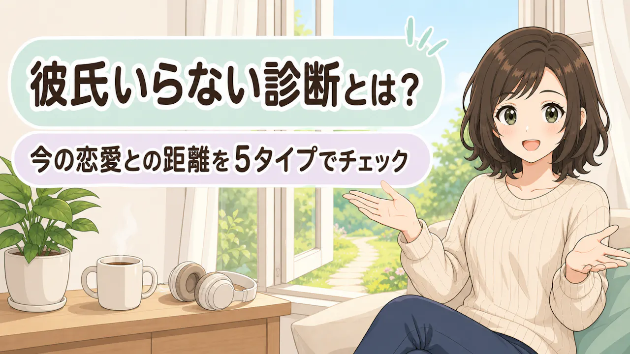 彼氏いらない診断とは？