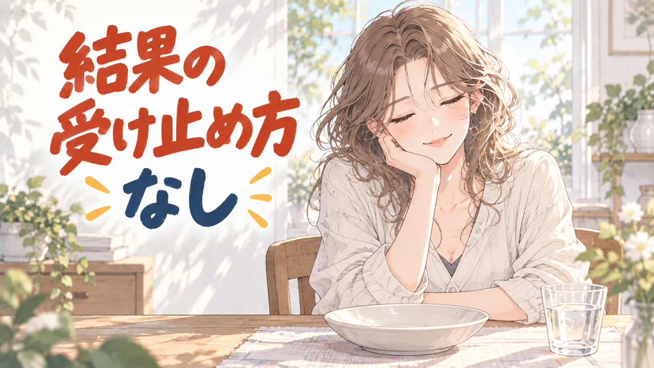 結果の受け止め方