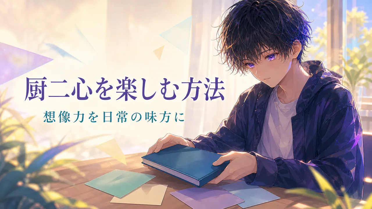 厨二心をポジティブに楽しむ方法