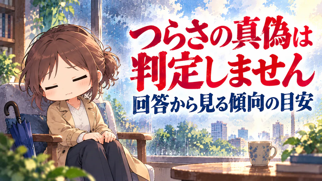 結果を読む前に知っておきたいこと