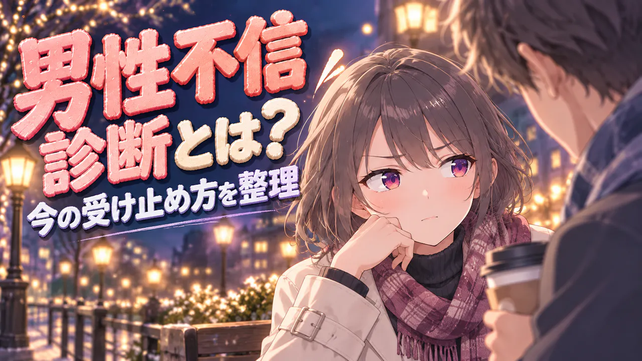 男性不信診断とは？