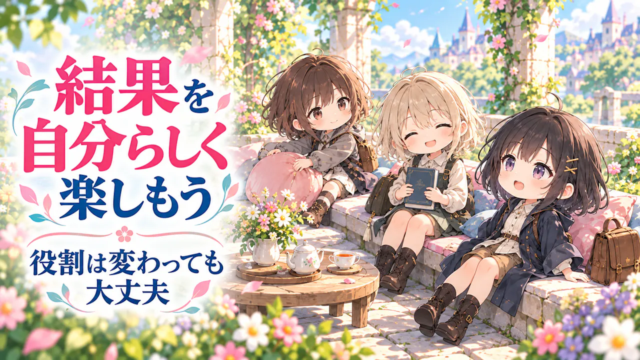 結果を自分らしく楽しむコツ