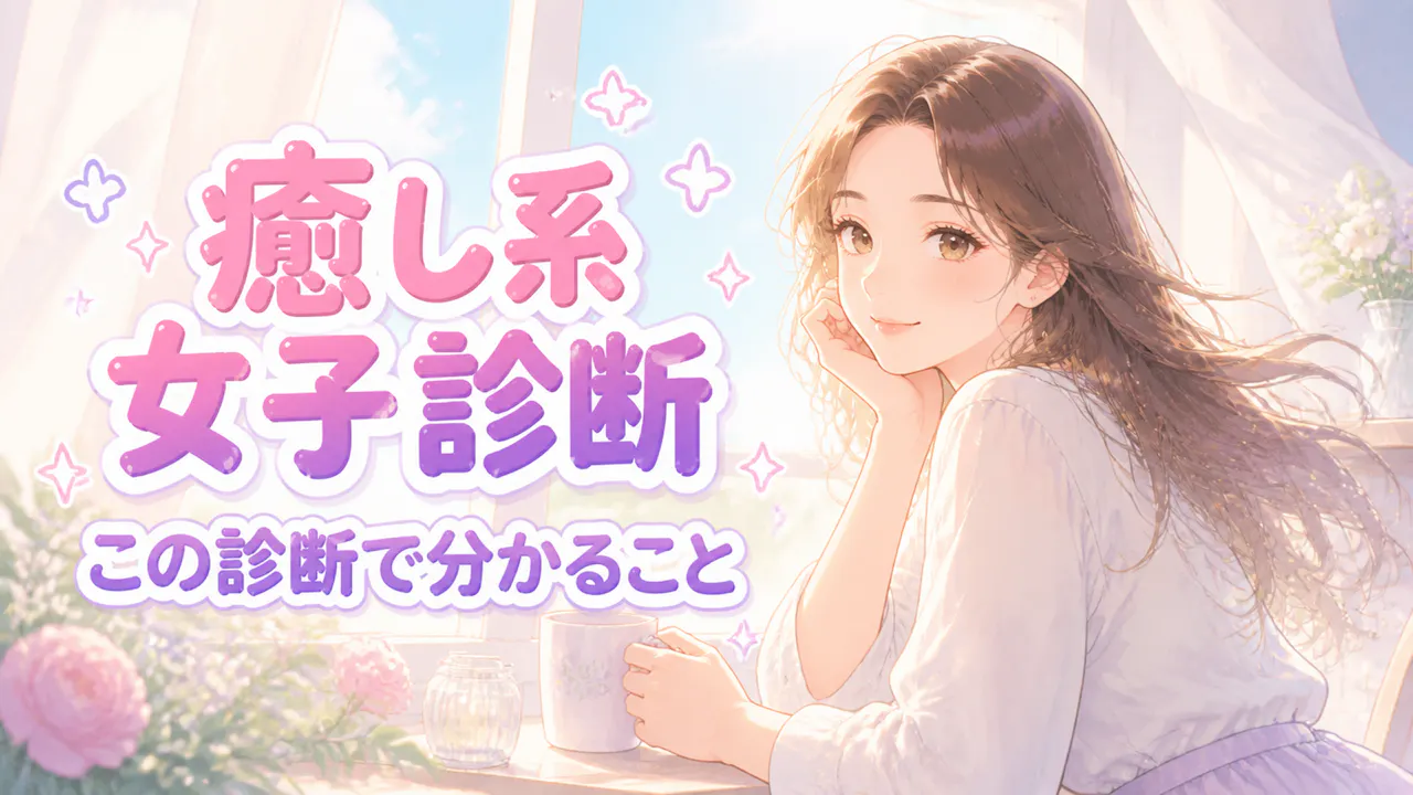 癒し系女子診断とは？