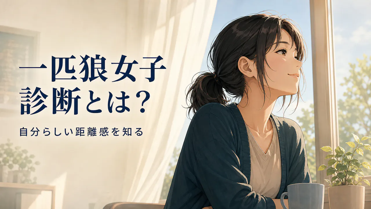 一匹狼女子診断とは？