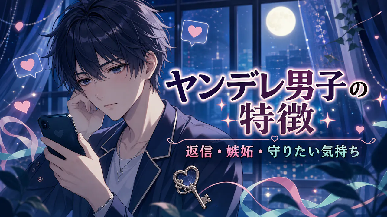 ヤンデレ男子の特徴