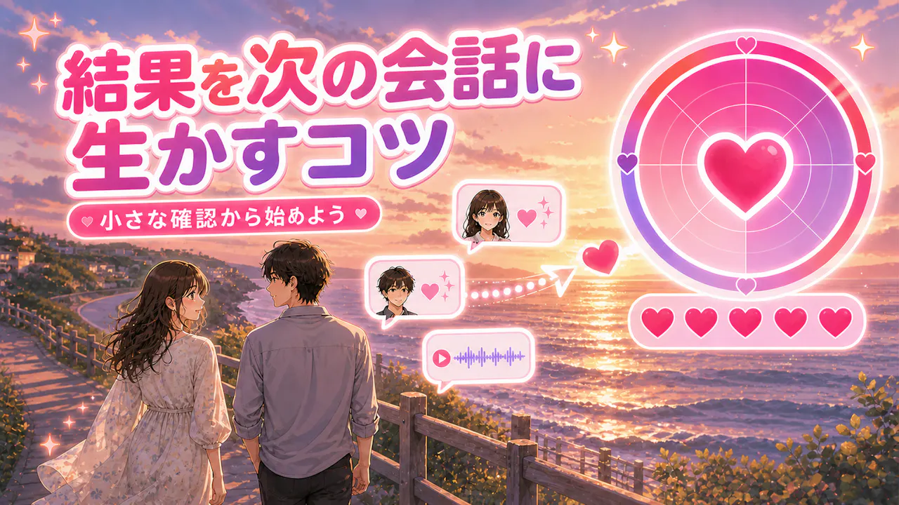 結果を次の会話に生かすコツ