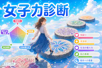 【女子力診断】あなたの女性らしさは何％？