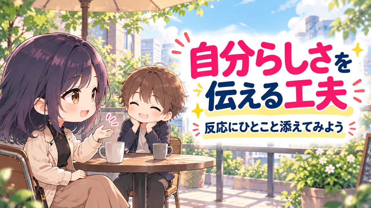 自分らしい雰囲気を伝える小さな工夫