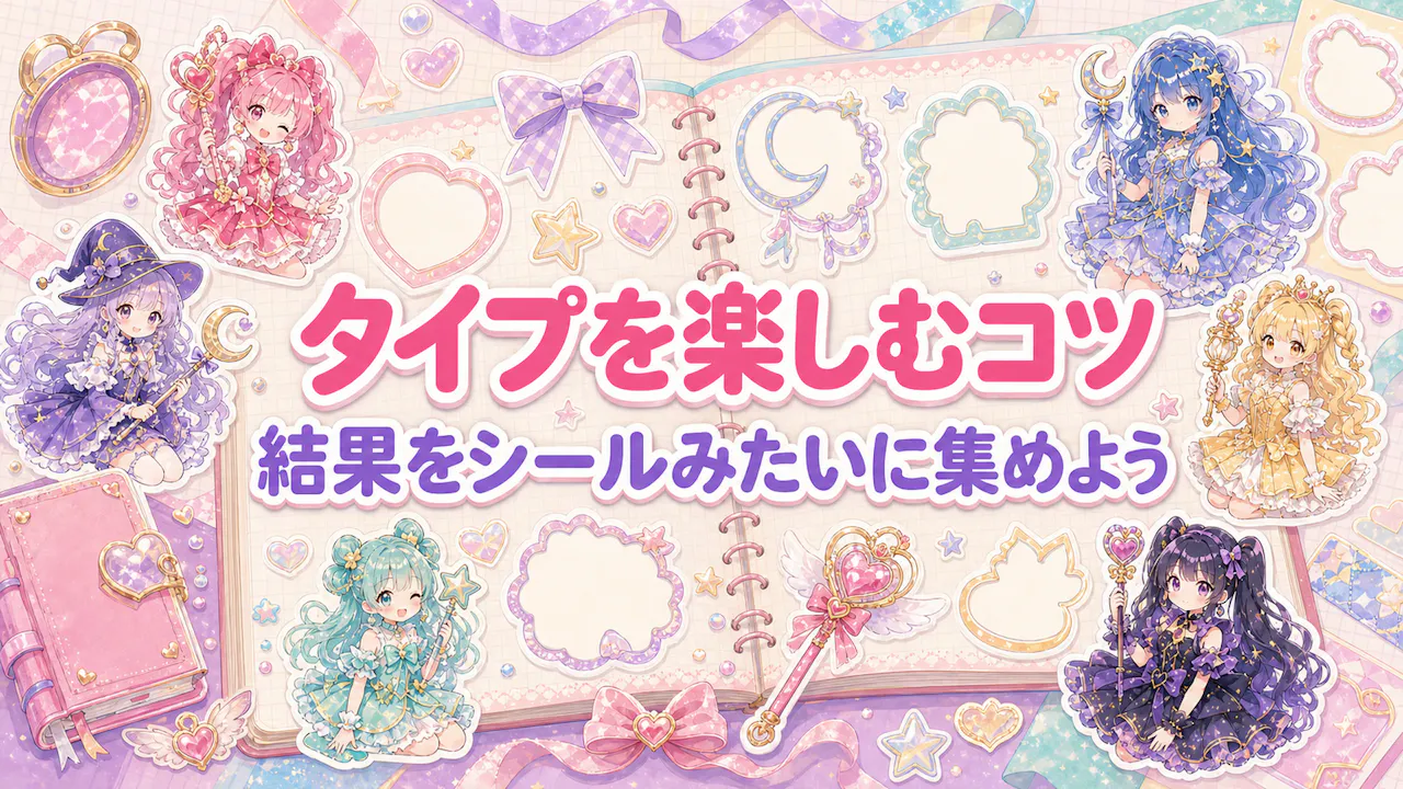 魔法少女タイプを楽しむコツ