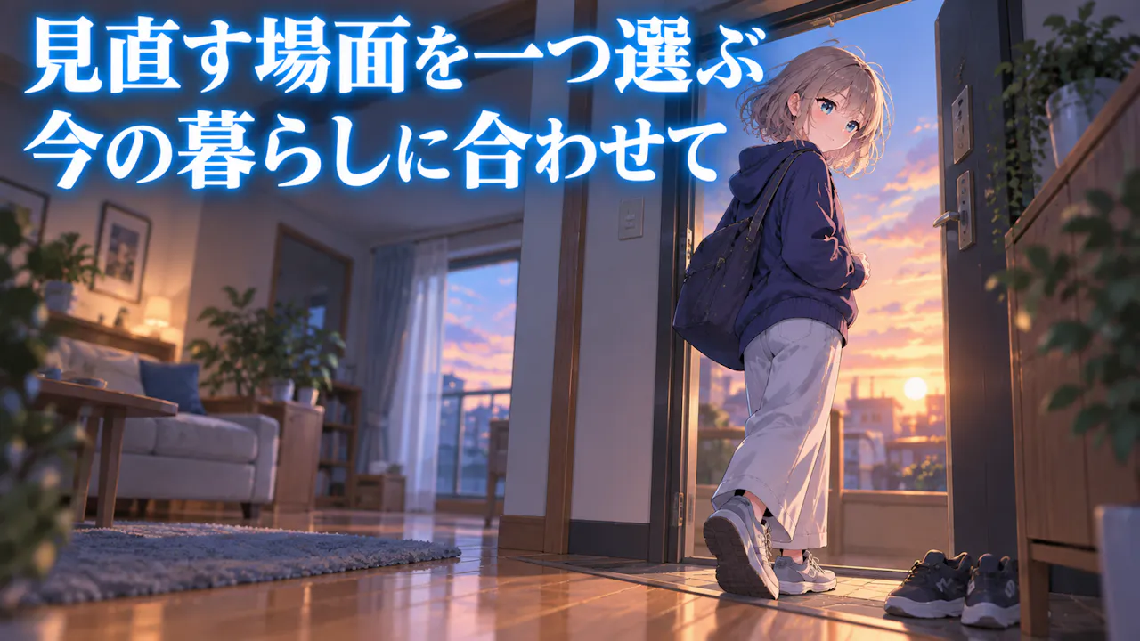 暮らしで見直す場面の見つけ方