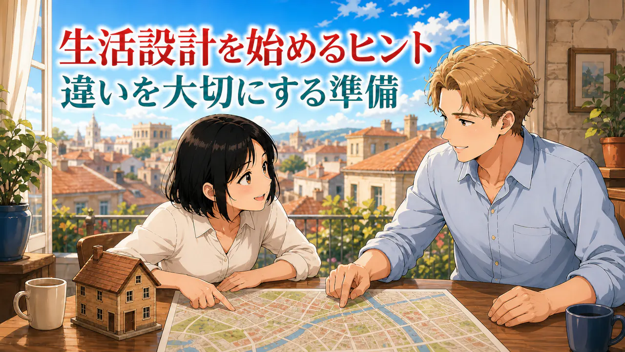 二人の生活設計を始める小さなヒント