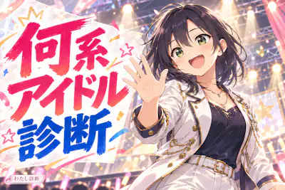【何系アイドル診断】あなたらしいキャラと雰囲気は？