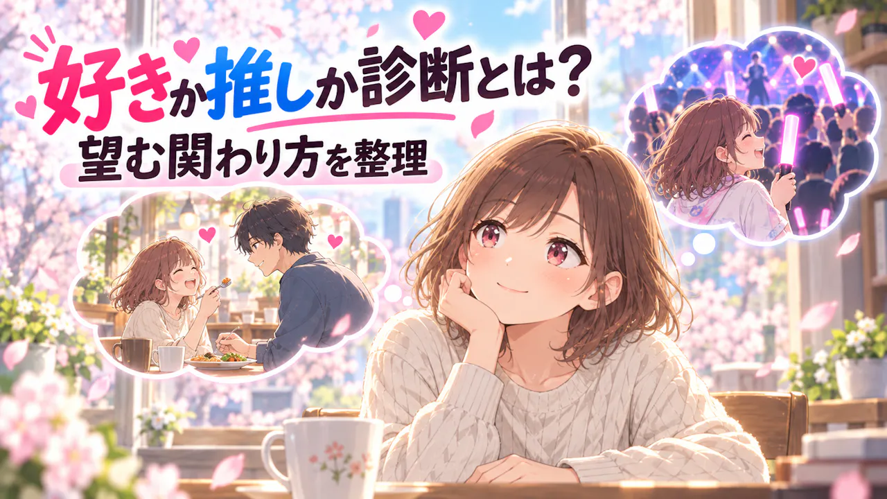 好きか推しか診断とは？