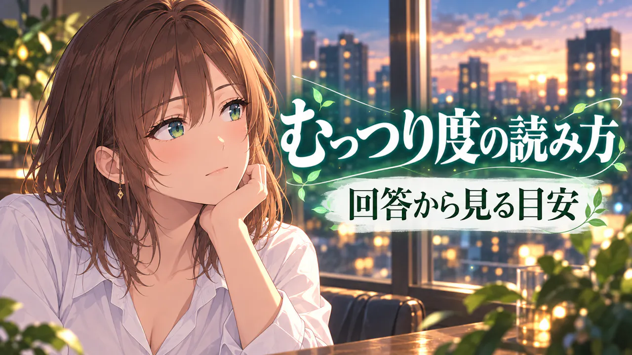 むっつり度の数字はどう読む？