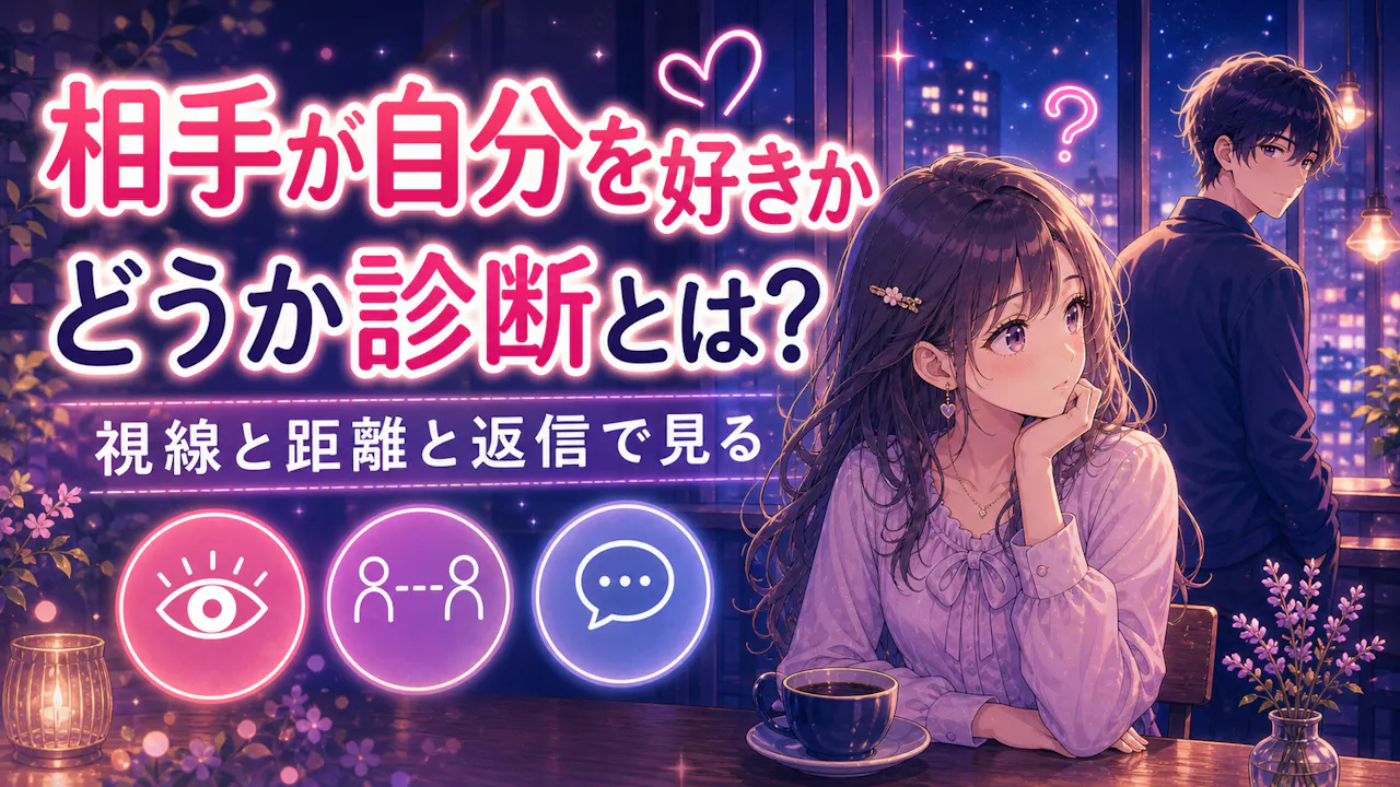相手が自分を好きかどうか診断とは？
