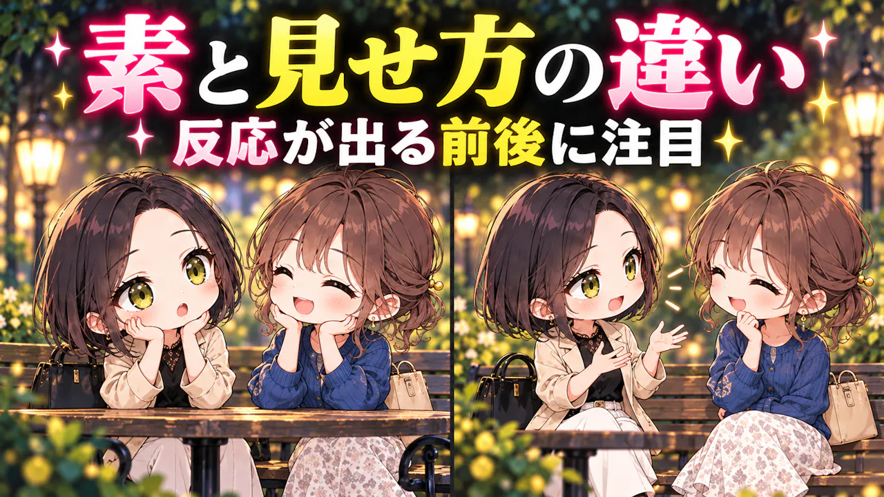 本物の天然と演出する天然の違い