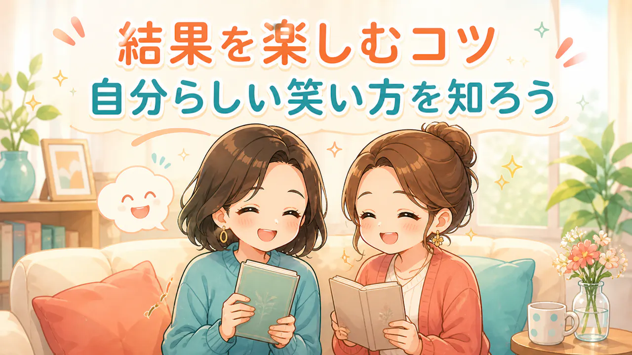 結果を楽しむコツ