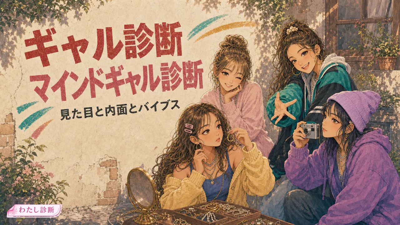 ギャル診断・マインドギャル診断との違い