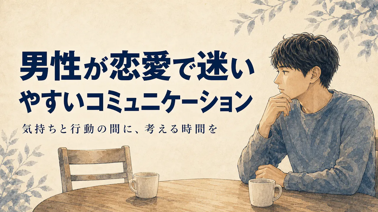 男性が恋愛で迷いやすいコミュニケーション