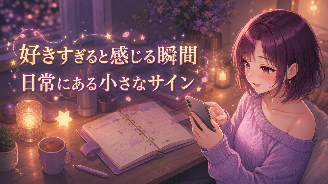 推しを好きすぎると感じる瞬間