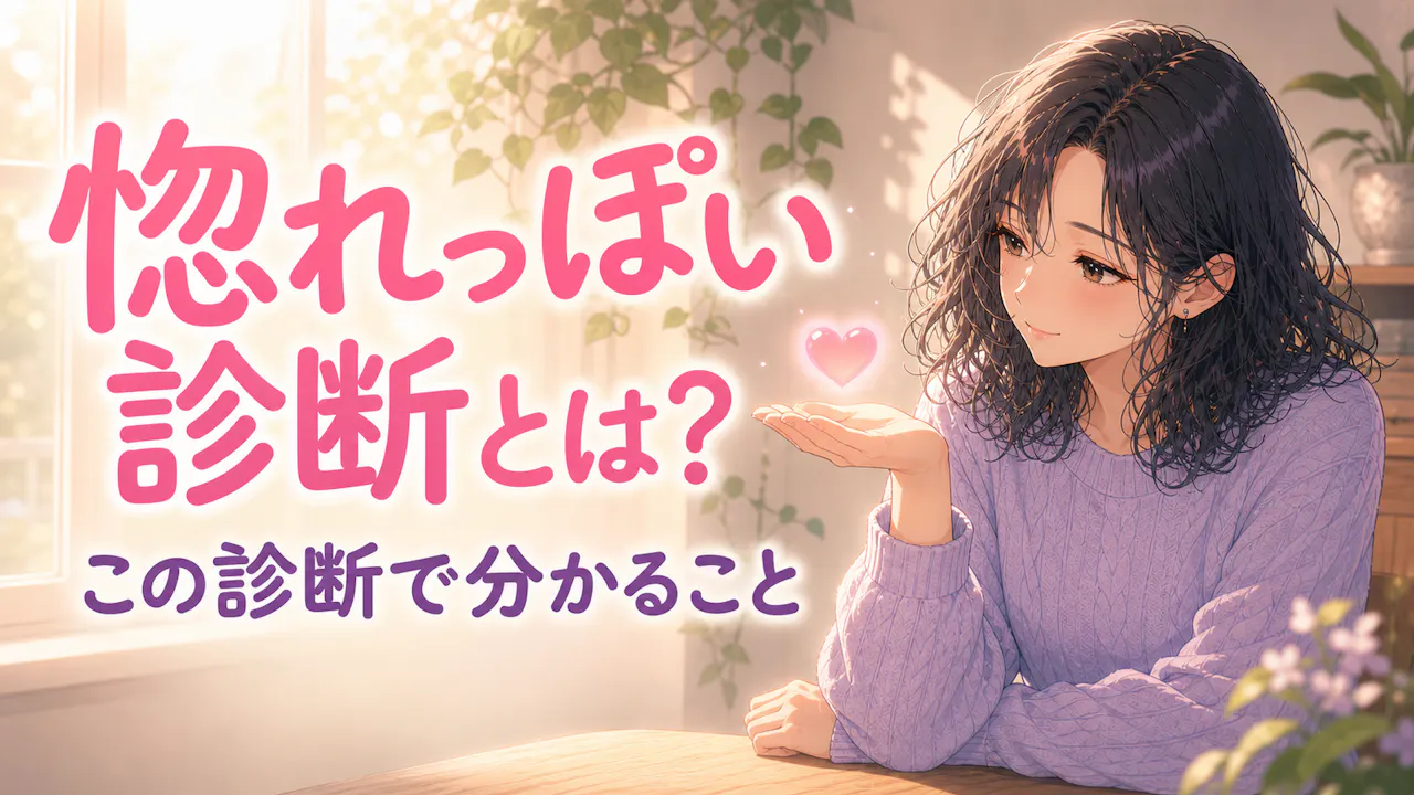 惚れっぽい診断とは？