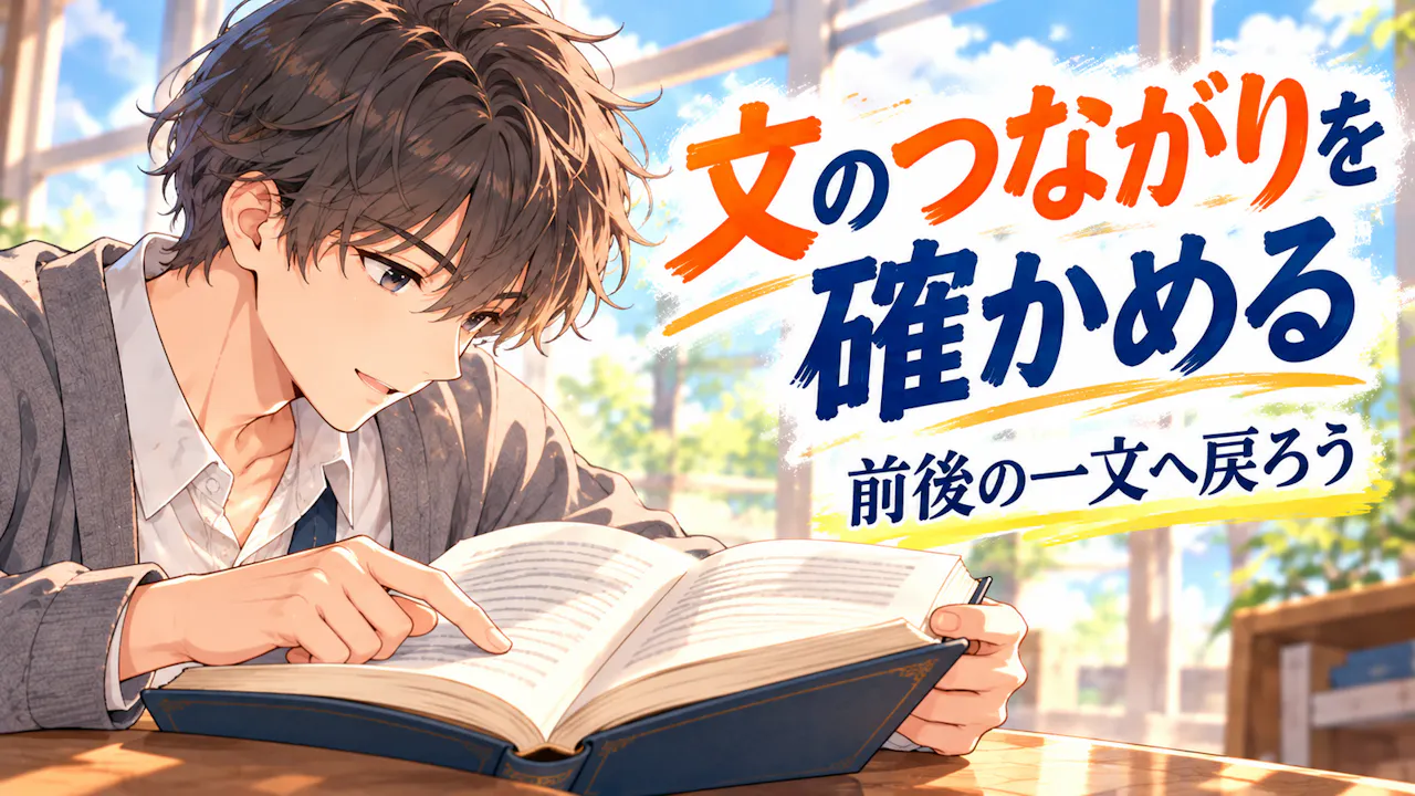 読み違いを減らす読み方