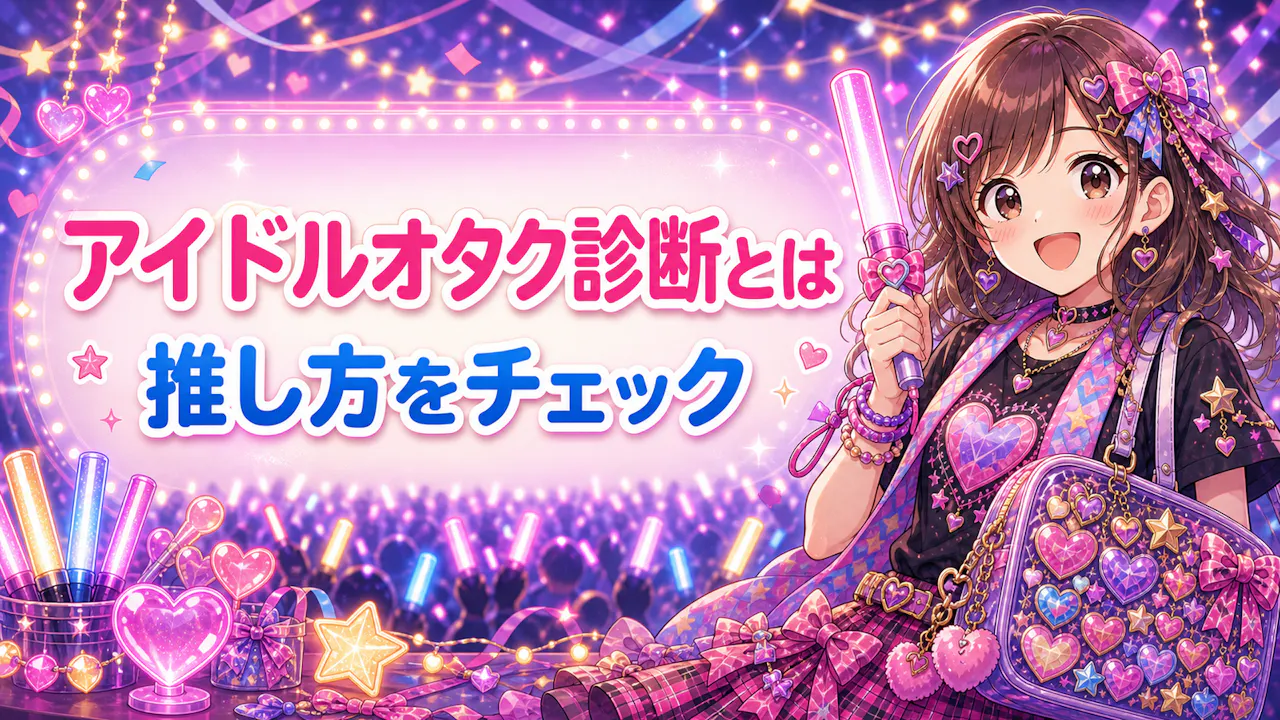 アイドルオタク診断とは？