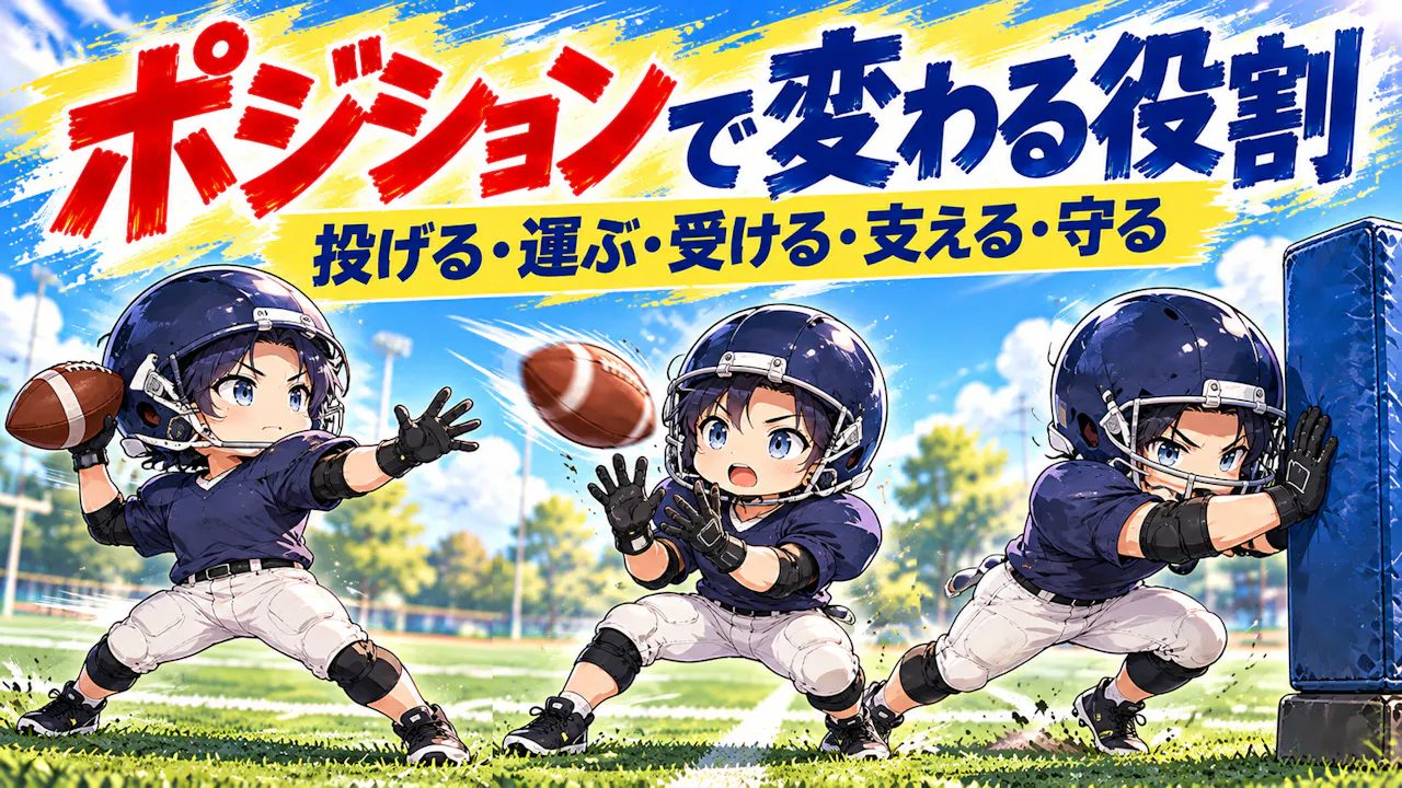 ポジションを知るとプレーの見方が変わる