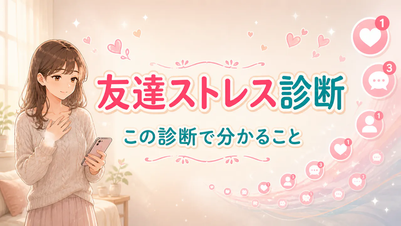 友達ストレス診断とは？