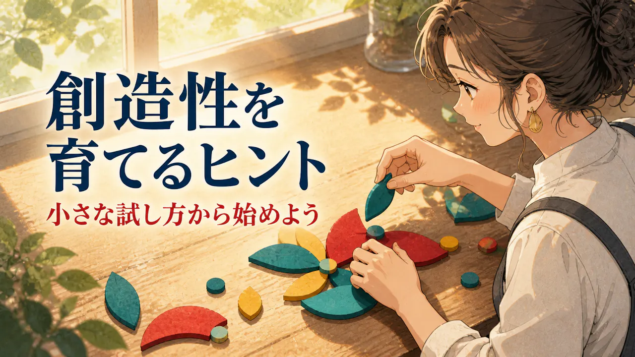 日常の創造性を育てるヒント