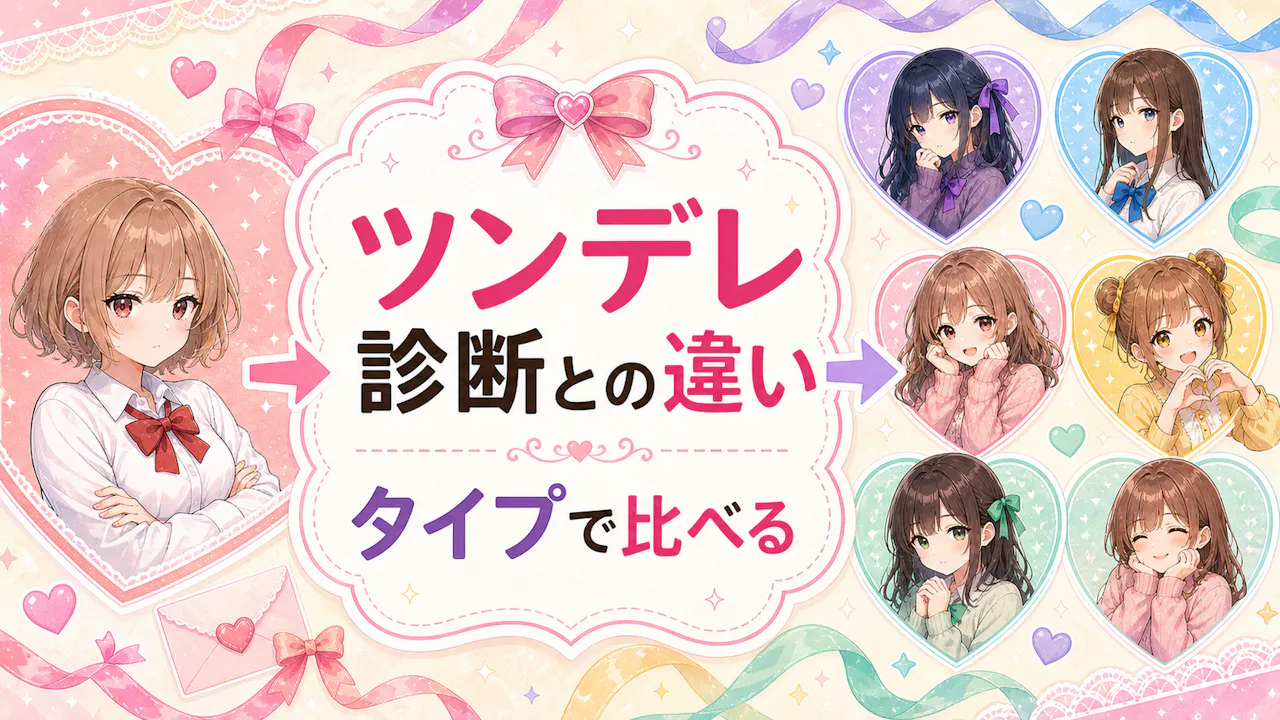 ツンデレ診断との違い