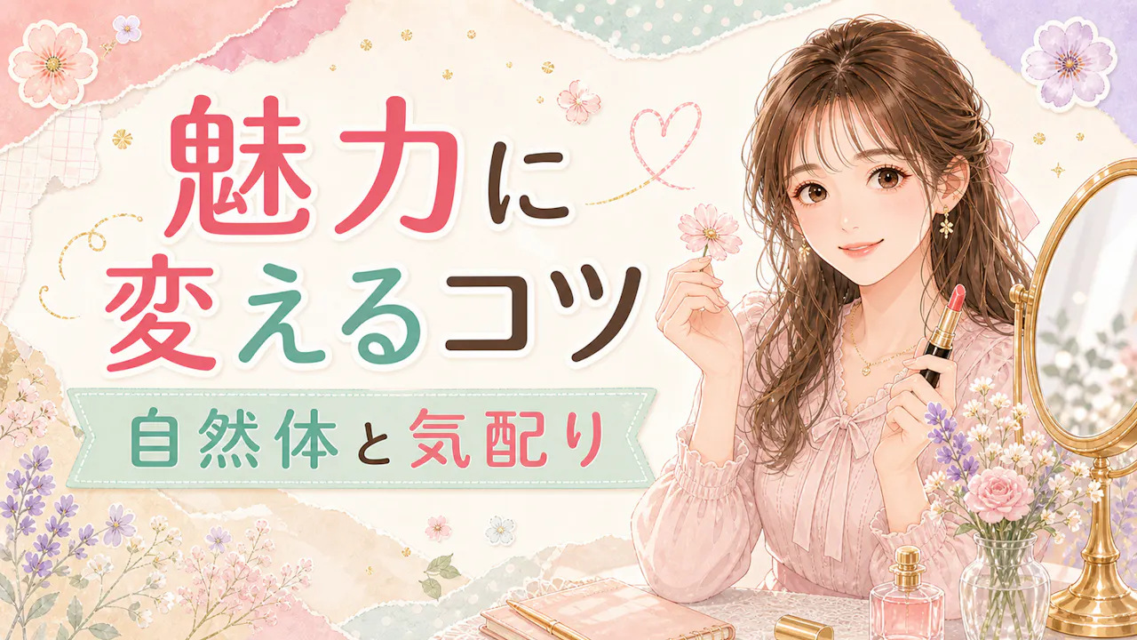 あざとさを魅力に変えるコツ