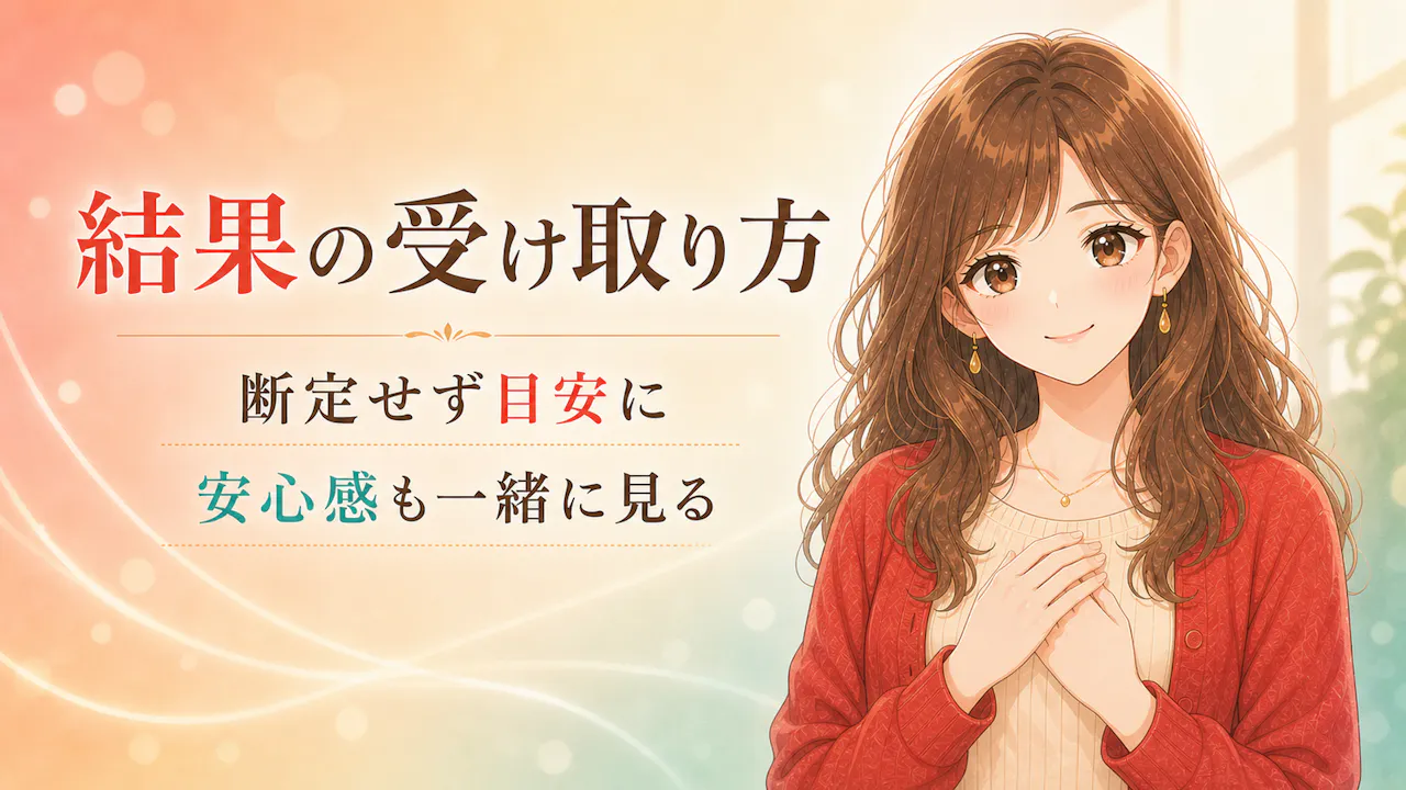 結果の受け取り方