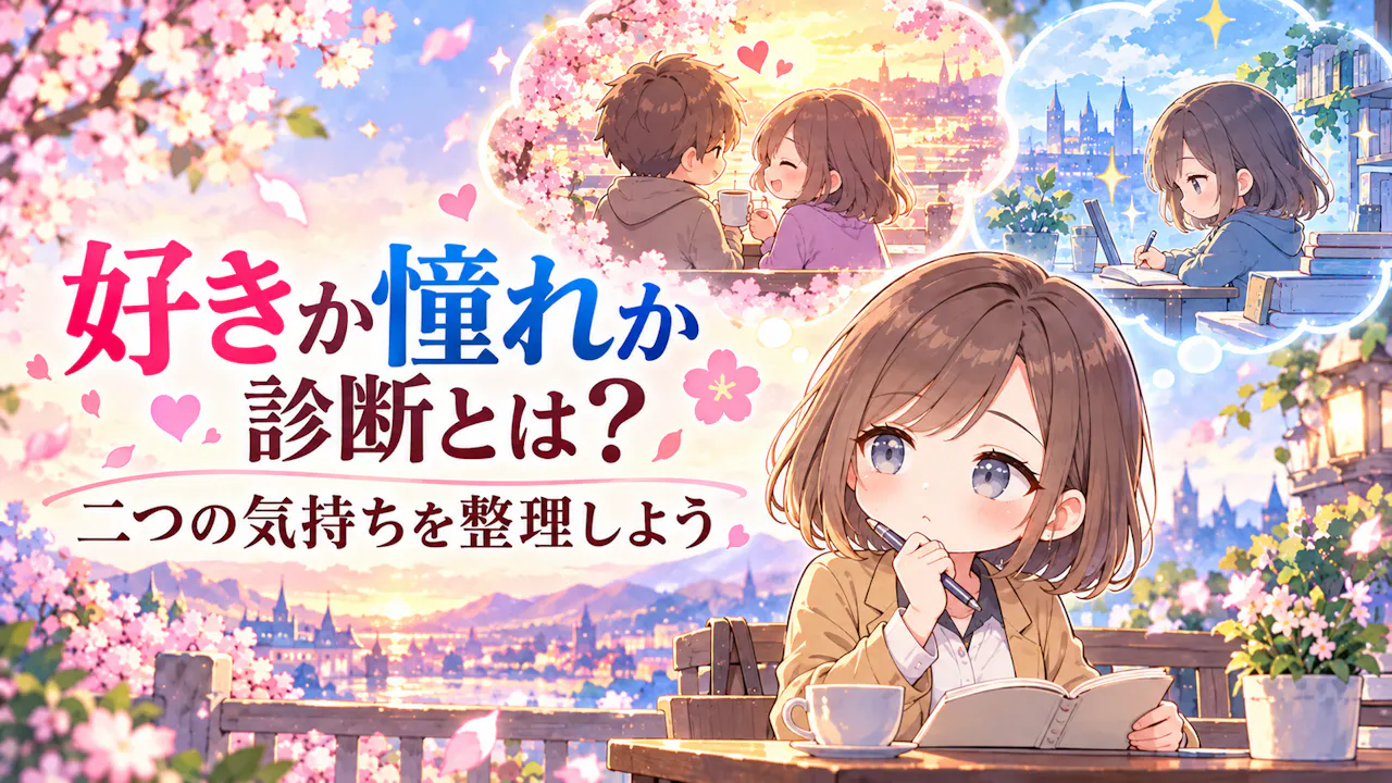 好きか憧れか診断とは？