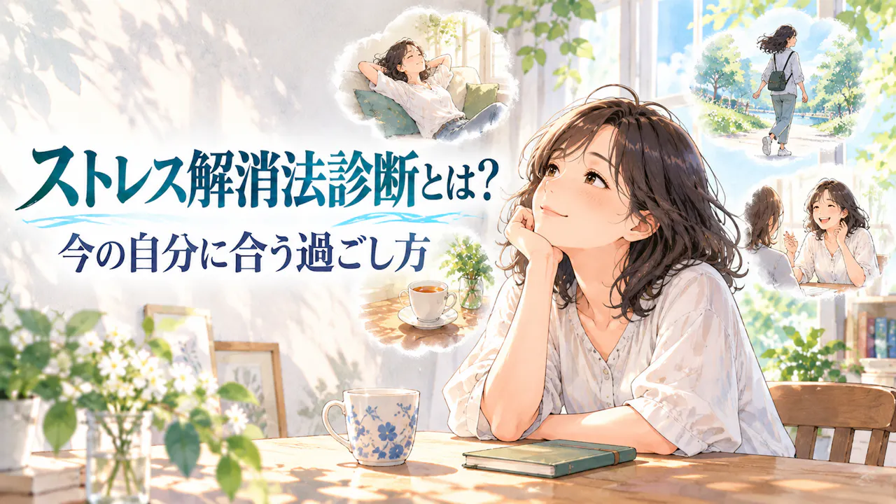 ストレス解消法診断とは？