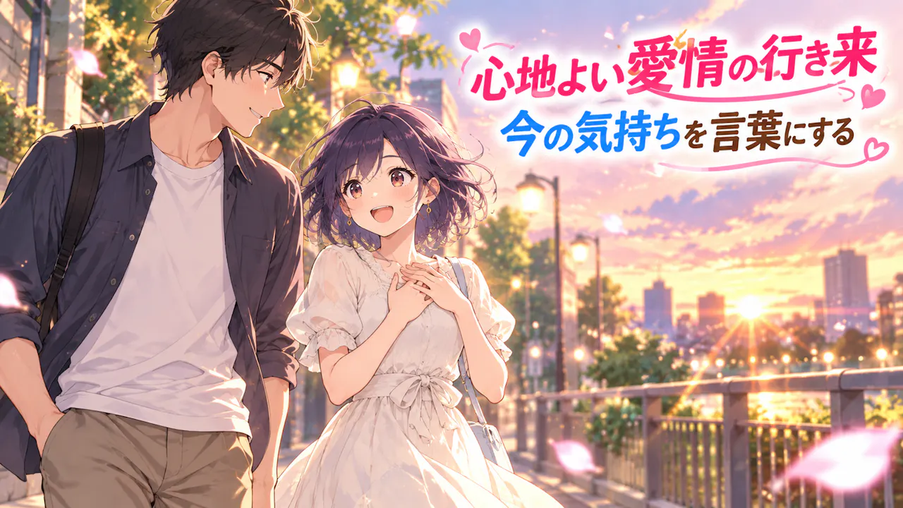 心地よい愛情の行き来を見つけるには