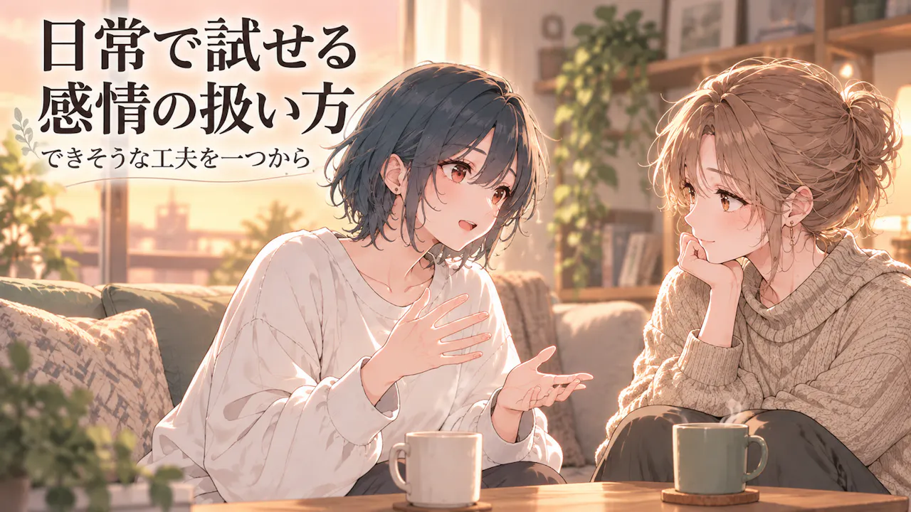 日常で試せる感情の扱い方