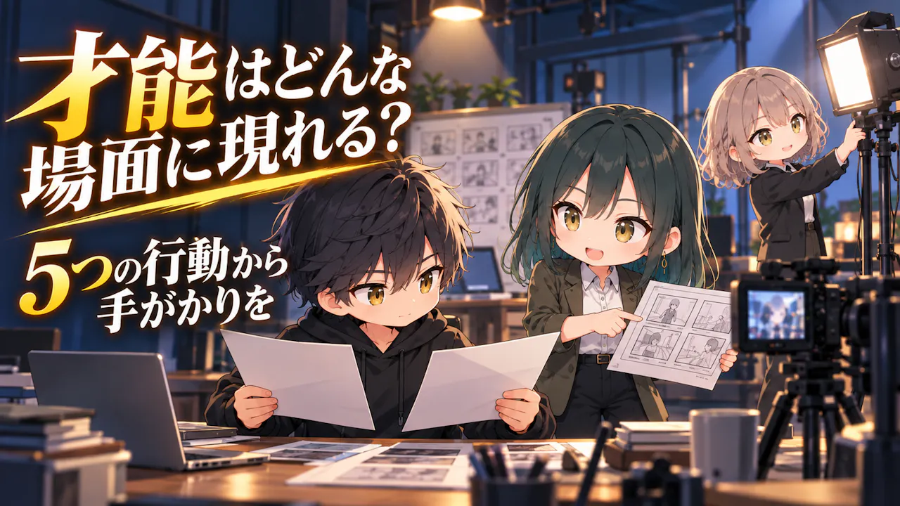 才能はどんな場面に現れる？を表す才能診断の本文画像