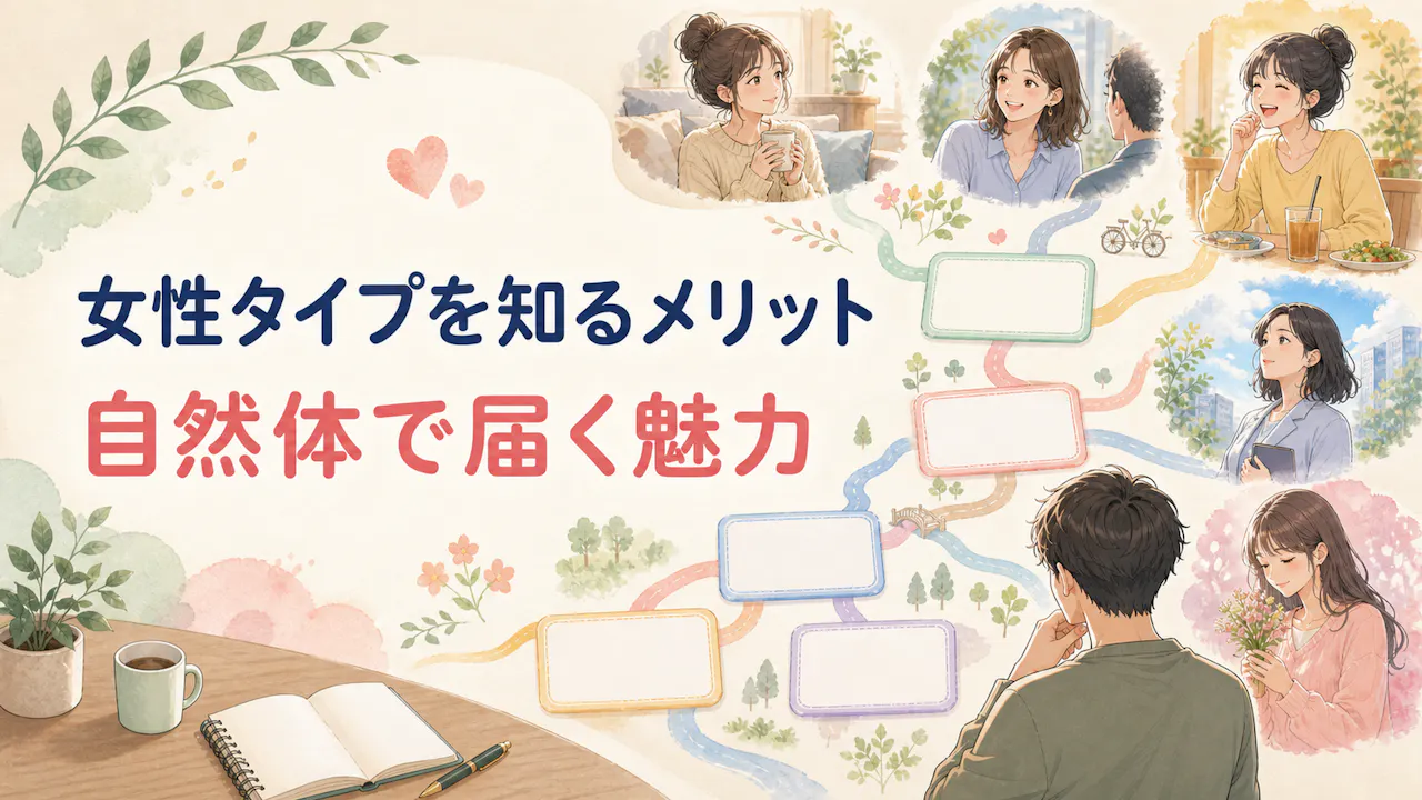 あなたに惹かれやすい女性タイプを知るメリット