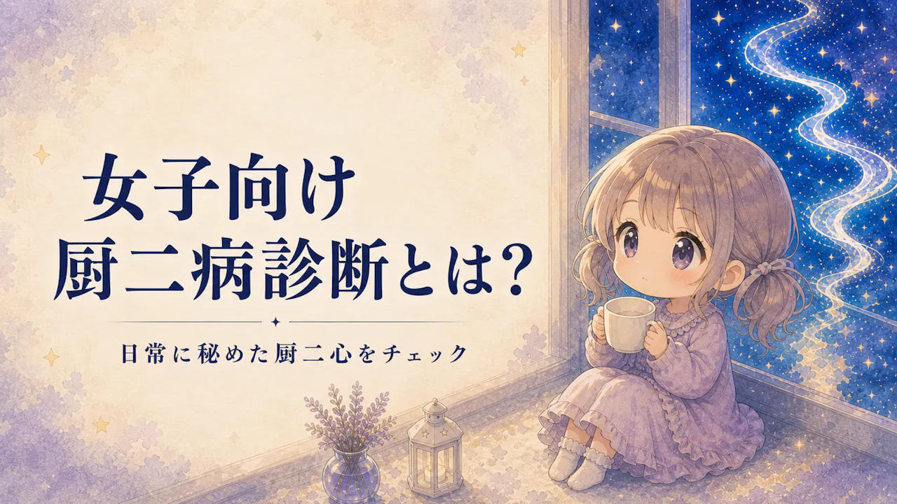 女子向け厨二病診断とは？