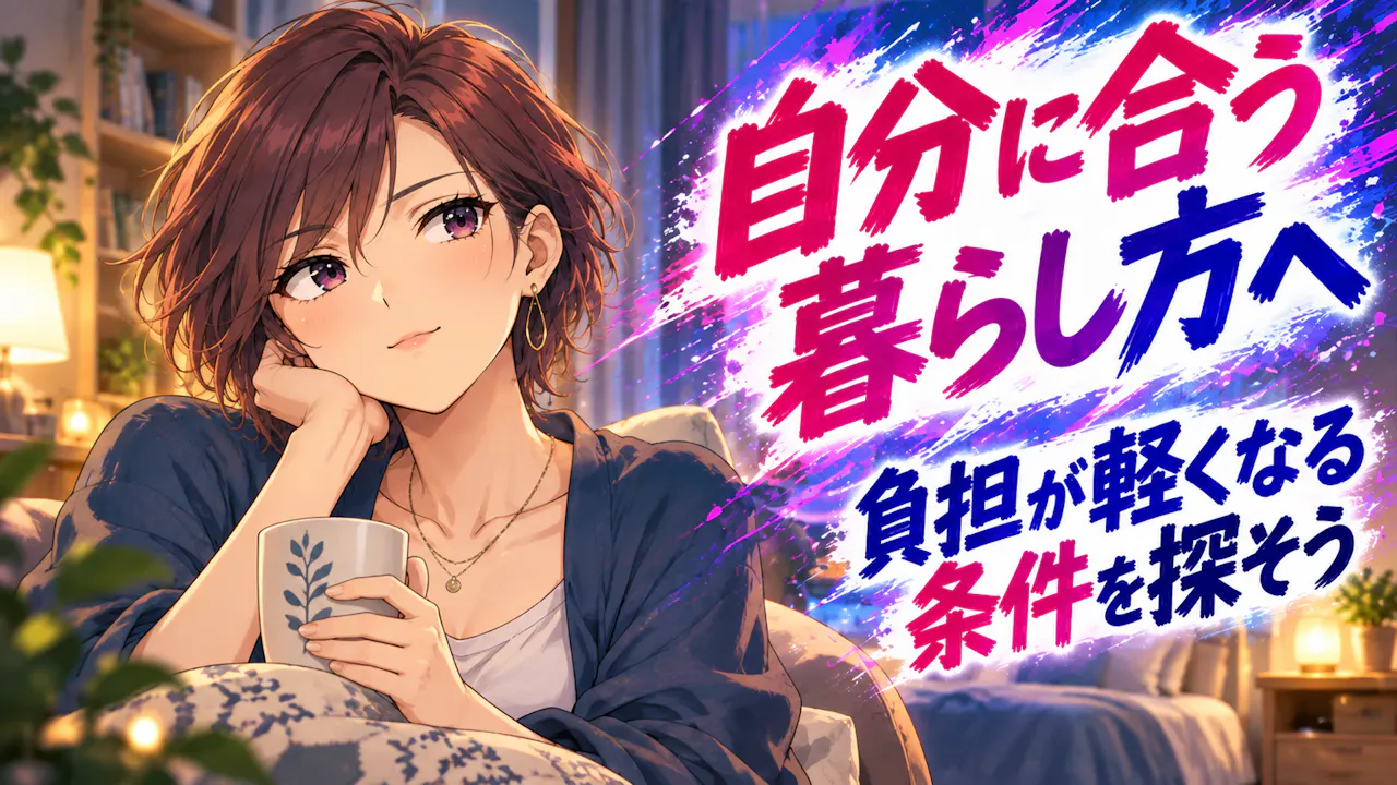 結果を自分に合う暮らし方へつなげるには？