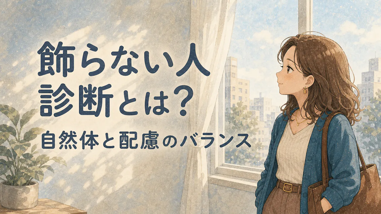 飾らない人診断とは？