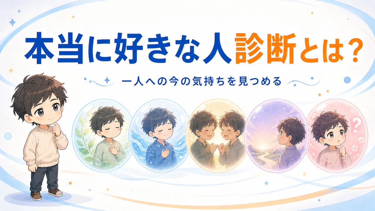 本当に好きな人診断とは？