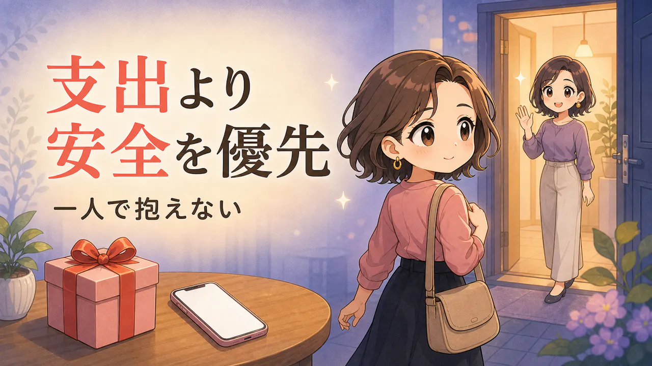 支出より安全を優先したいとき