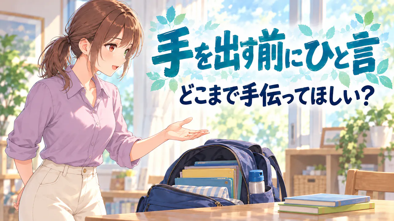 手を出す前にできる小さな確認
