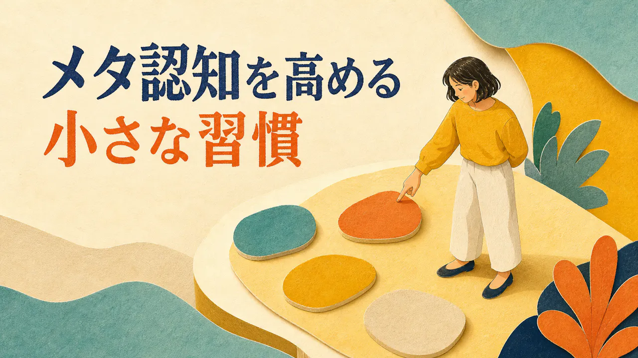 メタ認知を高めるための小さな習慣